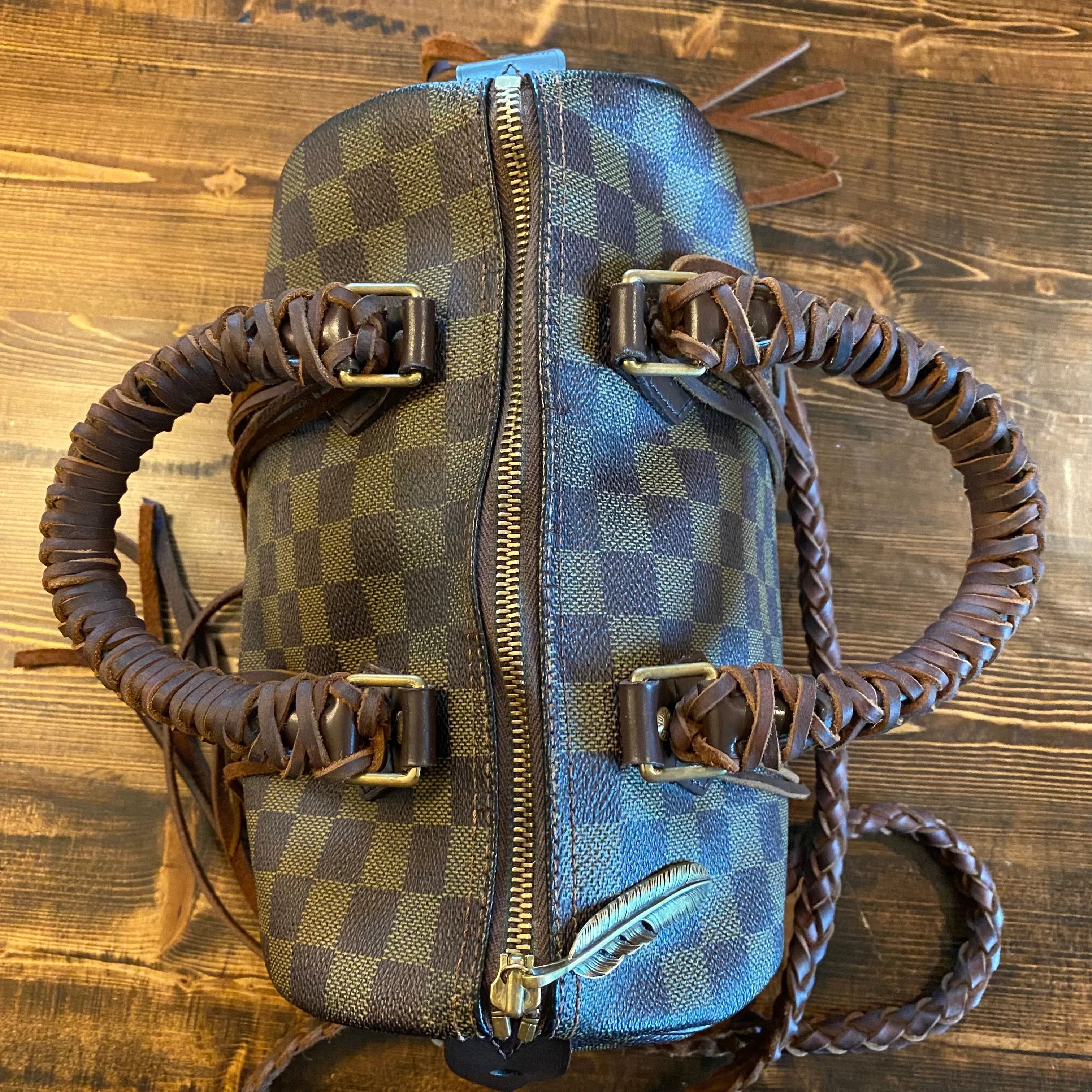 The Full Falcon in Damier Ebene