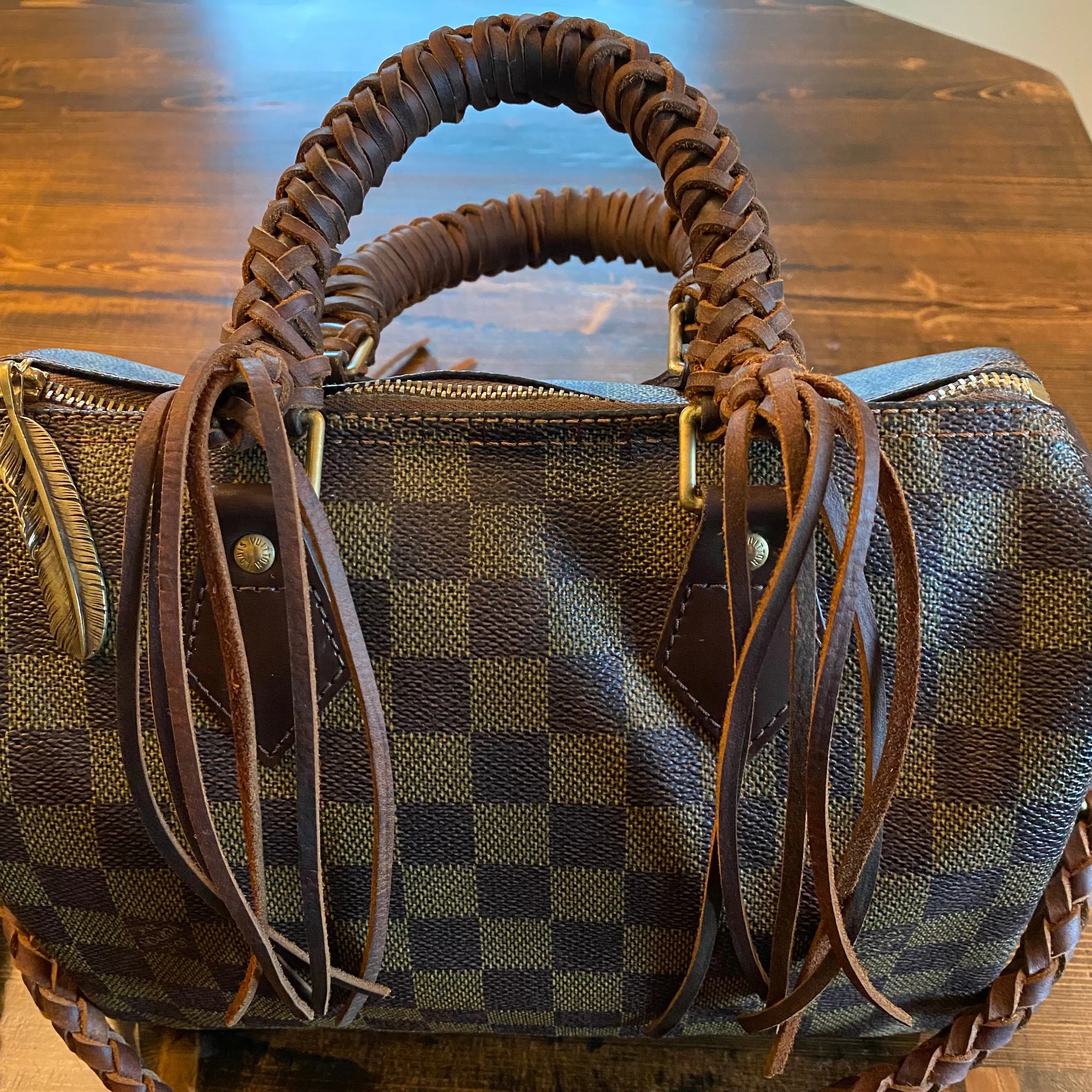 The Full Falcon in Damier Ebene