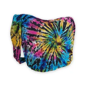 Tie Dye Bags Hobo Tote Cross body Bags Sling Cotton Hippie Festival