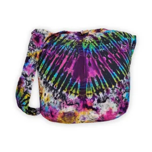 Tie Dye Bags Purse Hobo Tote Sling Shoulder cotton Messenger Bags Top Zip