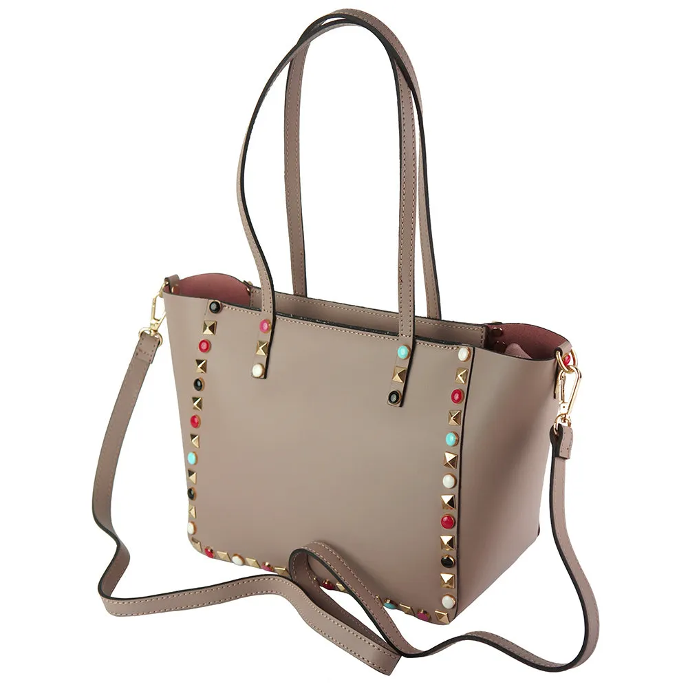 Tina leather Handbag