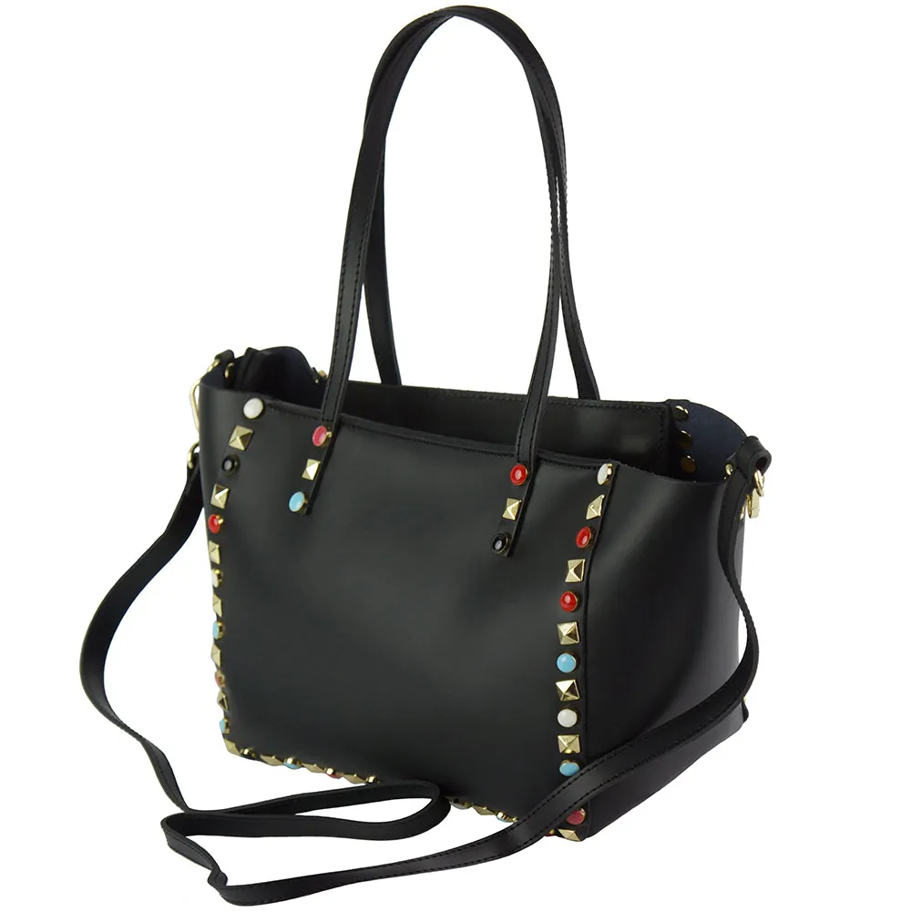 Tina leather Handbag