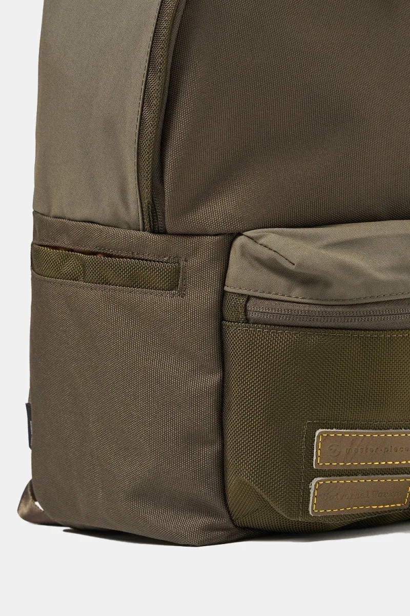 Universal Works x Master-Piece Backpack (Olive Recycled Tech Canvas)