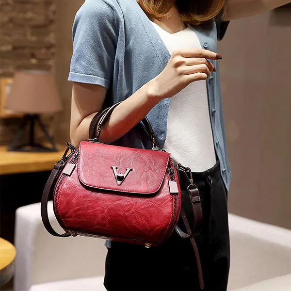 Vintage Elegant Tassel Bucket Bag Shoulder Handbag Crossbody For Women