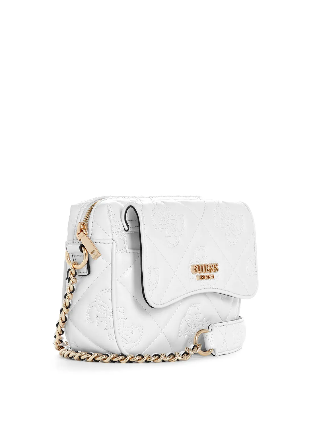 White Marieke Camera Bag