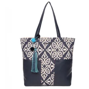 Womens Tote Bag Medium Size With Beautiful Tassel