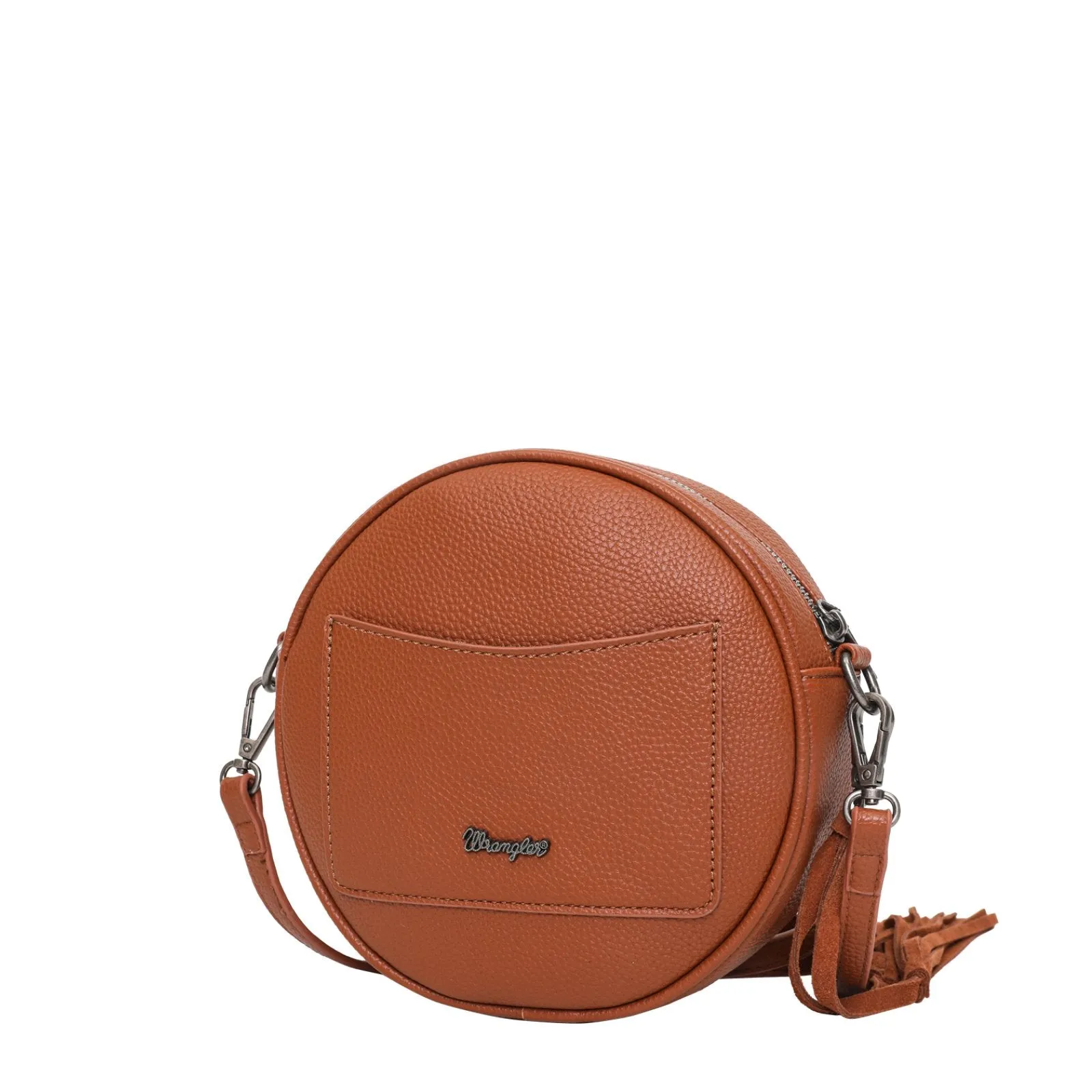 Wrangler Hair-on Collection Crossbody Circle Bag